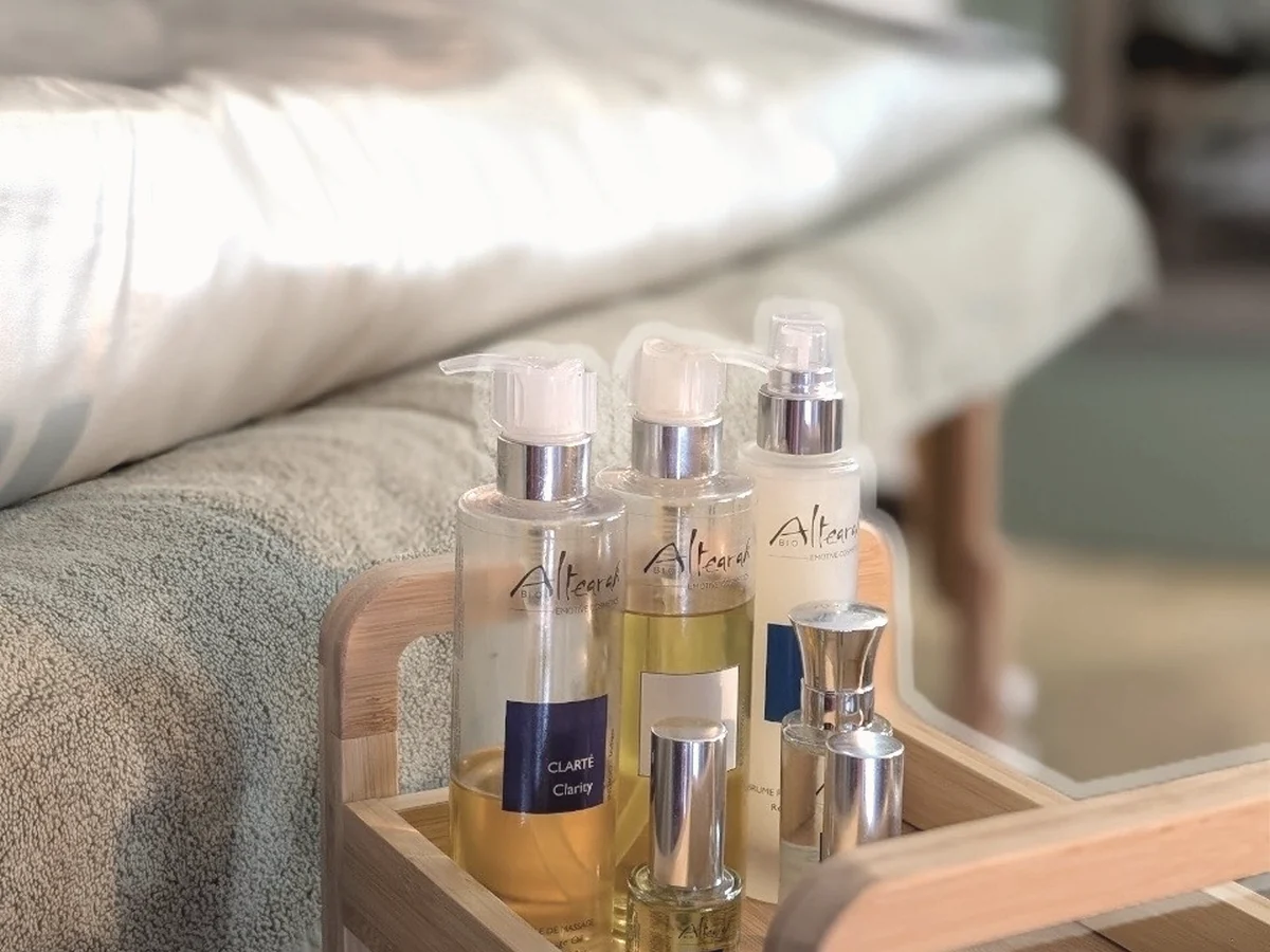Huiles de massage Altearah au cabinet Uniquement Vous